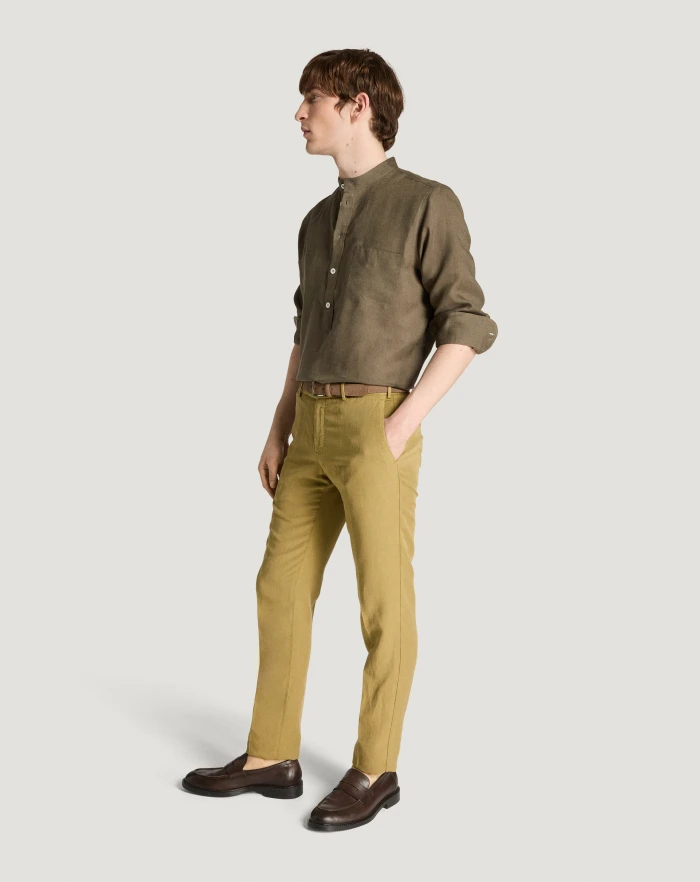 Pantaloni Torino Camicia in lino Acquista Ora