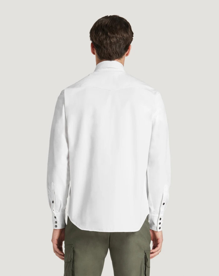 Pantaloni Torino Camicia in gabardina di cotone Shopping Online