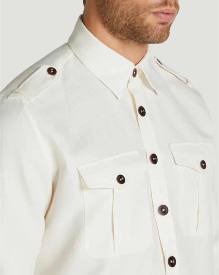 Pantaloni Torino Camicia in twill Online