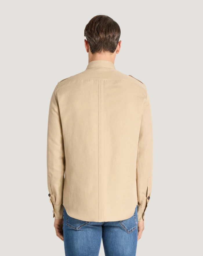 Pantaloni Torino Camicia in twill Outlet