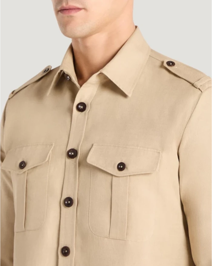 Pantaloni Torino Camicia in twill Outlet