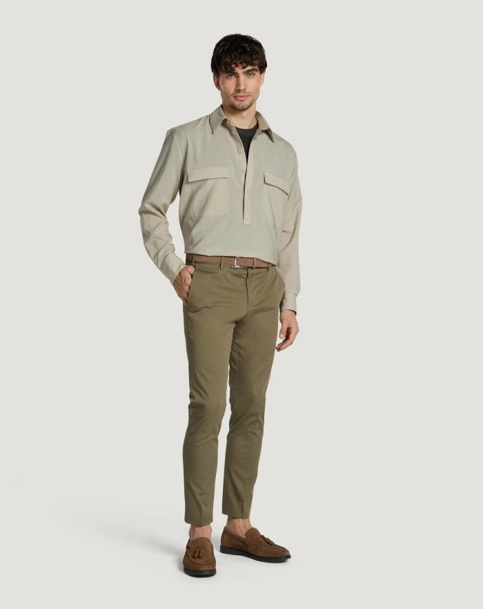 Pantaloni Torino Camicia in lana Offerte