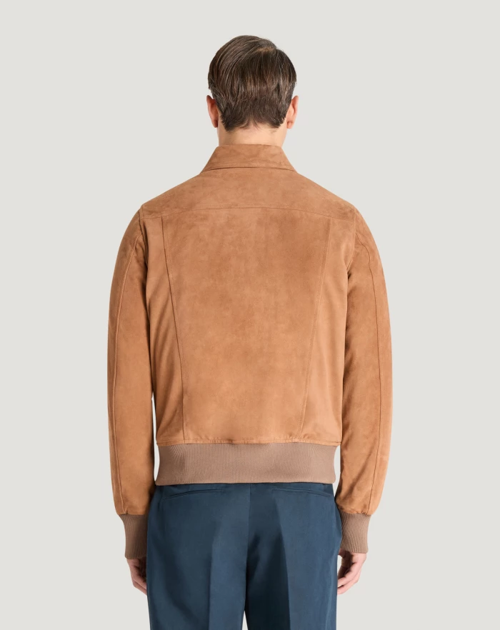 Pantaloni Torino Bomber in suede Hotsell