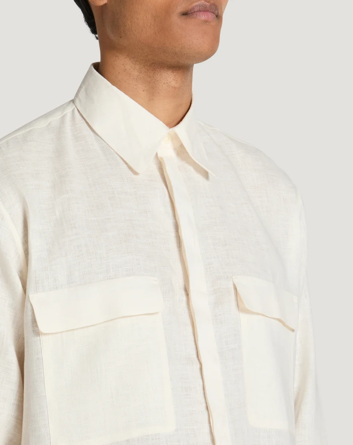 Pantaloni Torino Camicia in lino Spedizione Gratuita