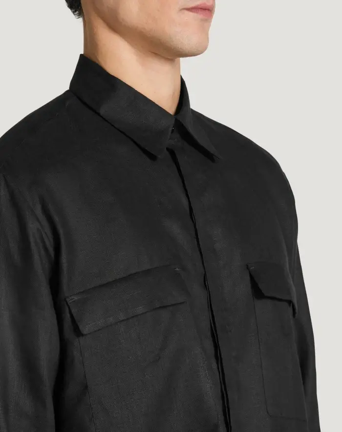 Pantaloni Torino Camicia in lino Negozi Online