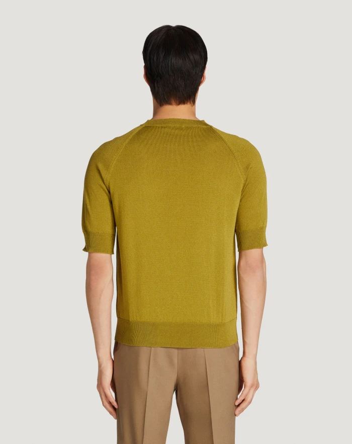 Pantaloni Torino Maglia in cotone e viscosa Offerta