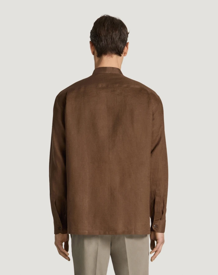 Pantaloni Torino Camicia in lino Economico