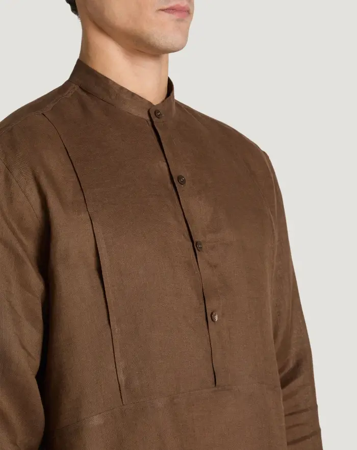 Pantaloni Torino Camicia in lino Economico