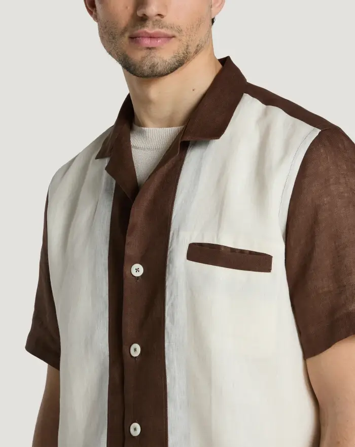 Pantaloni Torino Camicia in lino Hotsell