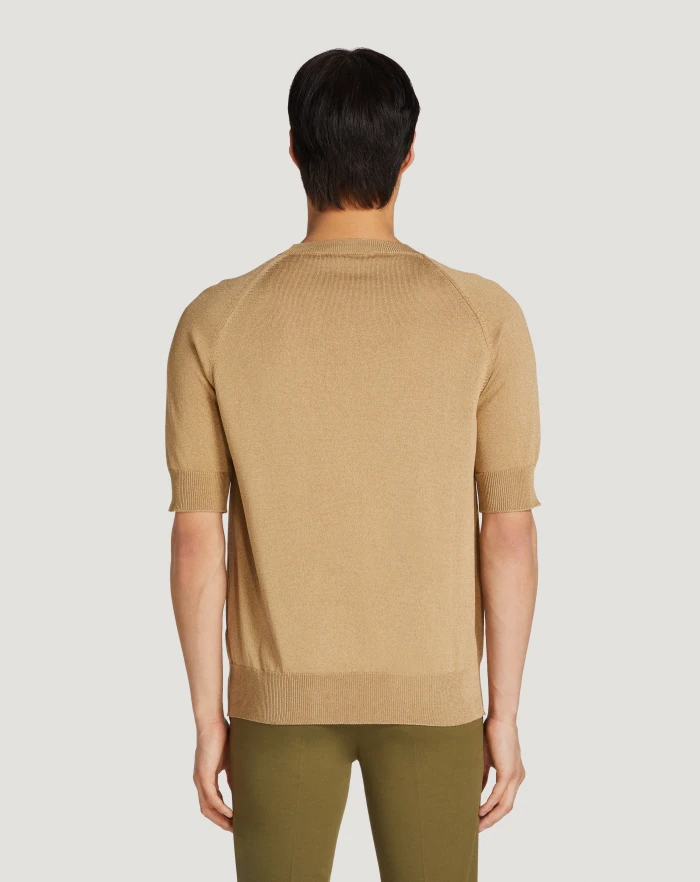 Pantaloni Torino Maglia in cotone e viscosa Italia
