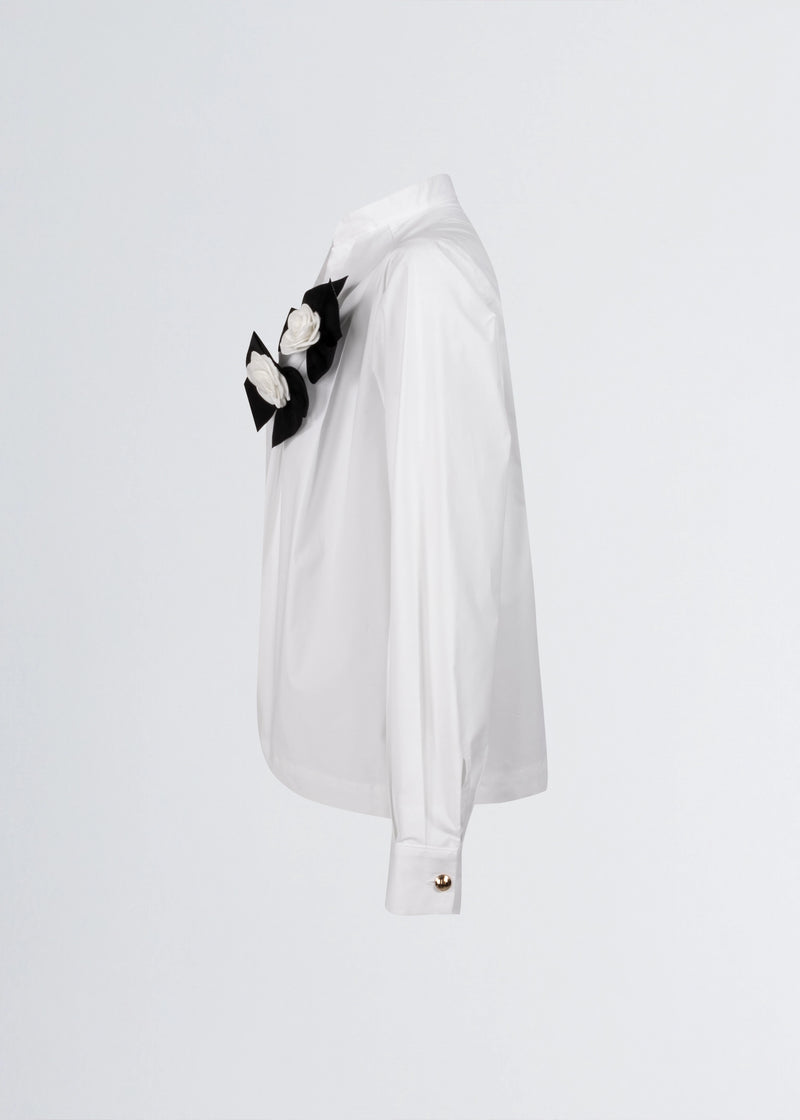 ﻿Paola T. Blusa in cotone stretch Italia