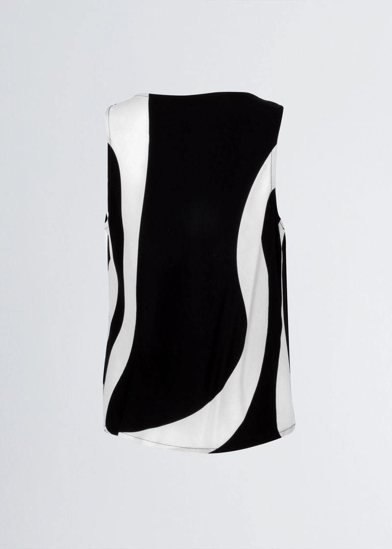Paola T. Blusa stampa wave Affare Del Giorno