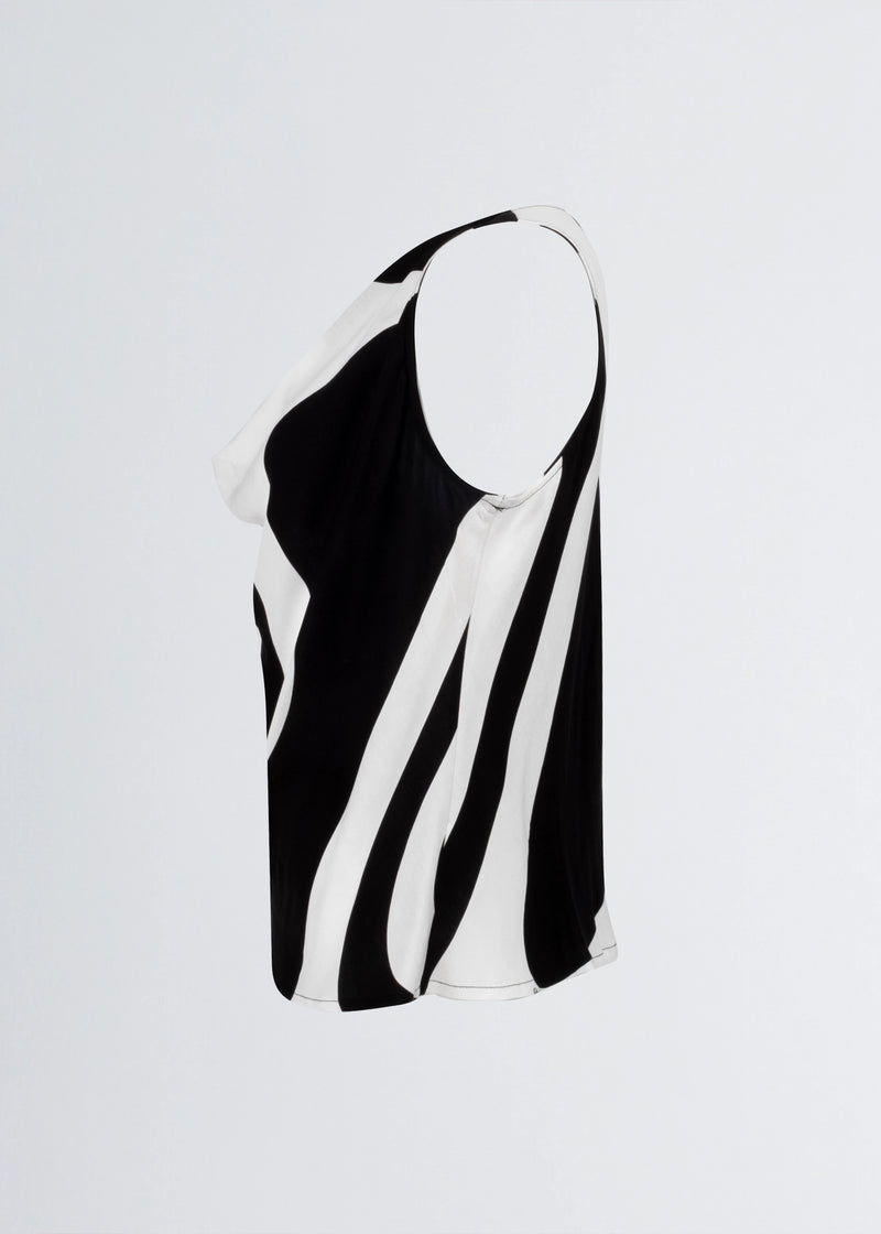 Paola T. Blusa stampa wave Affare Del Giorno