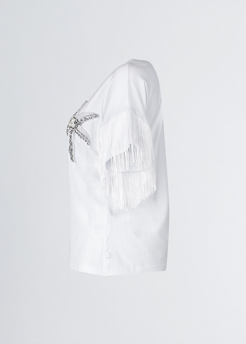 Paola T. T-shirt in cotone stretch Sottocosto