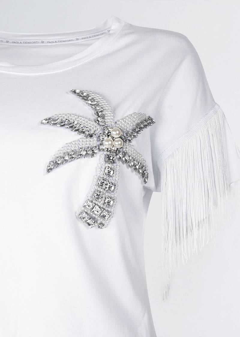 Paola T. T-shirt in cotone stretch Sottocosto