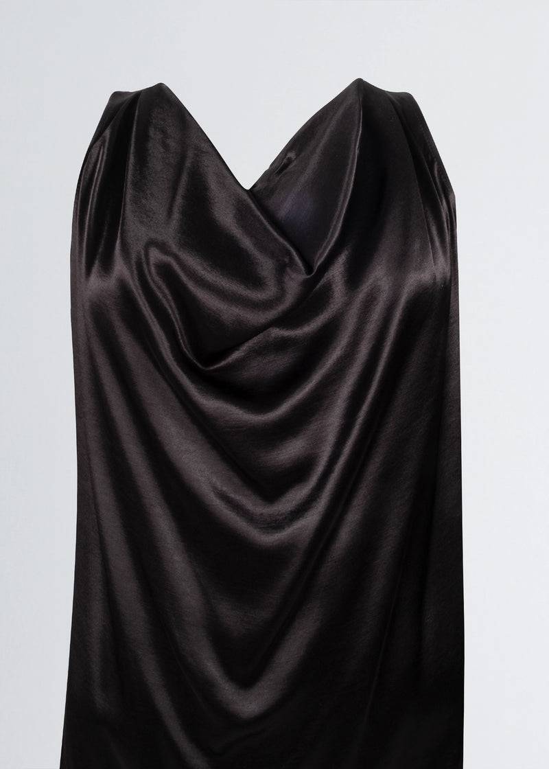 Paola T. Abito in raso di viscosa Moda