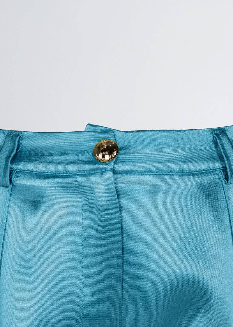 Paola T. Pantalone jogger in raso di viscosa Qualità