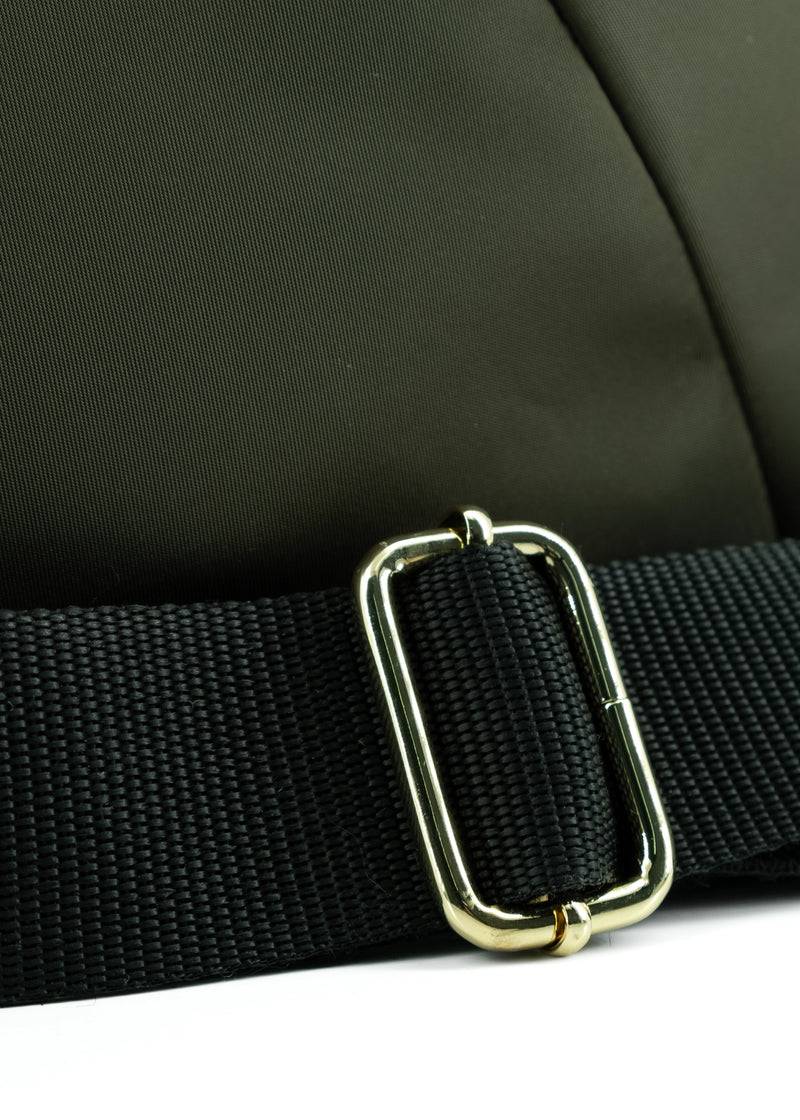 Paola T. Sacca hobo in nylon con dettagli oro Moda