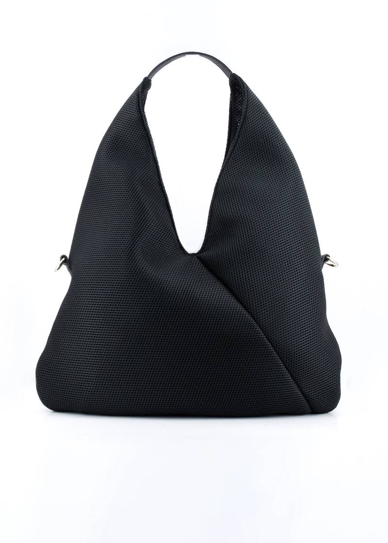 Paola T. Sacca hobo in traforato con dettagli oro Italia