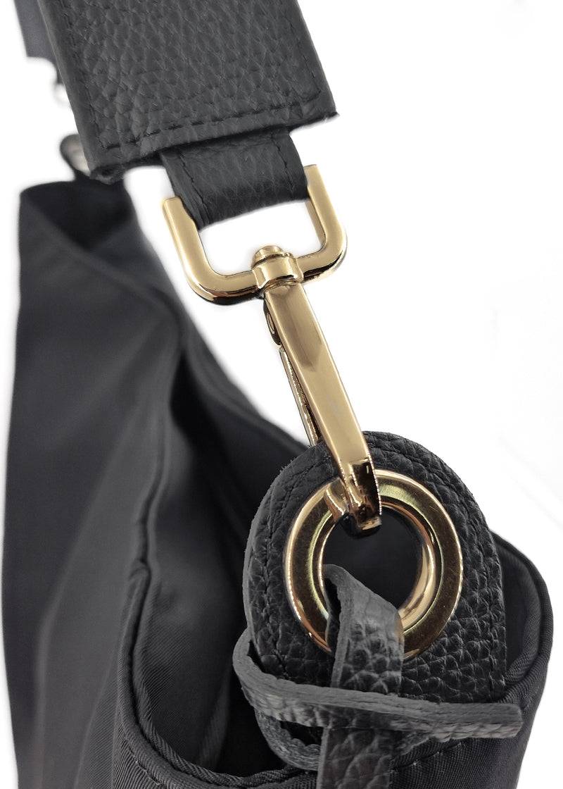 Paola T. Sacca in nylon con dettagli oro Promozione Limitata