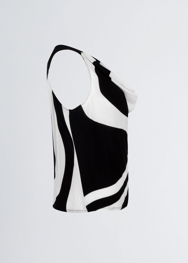 Paola T. Blusa stampa wave Shopping Online