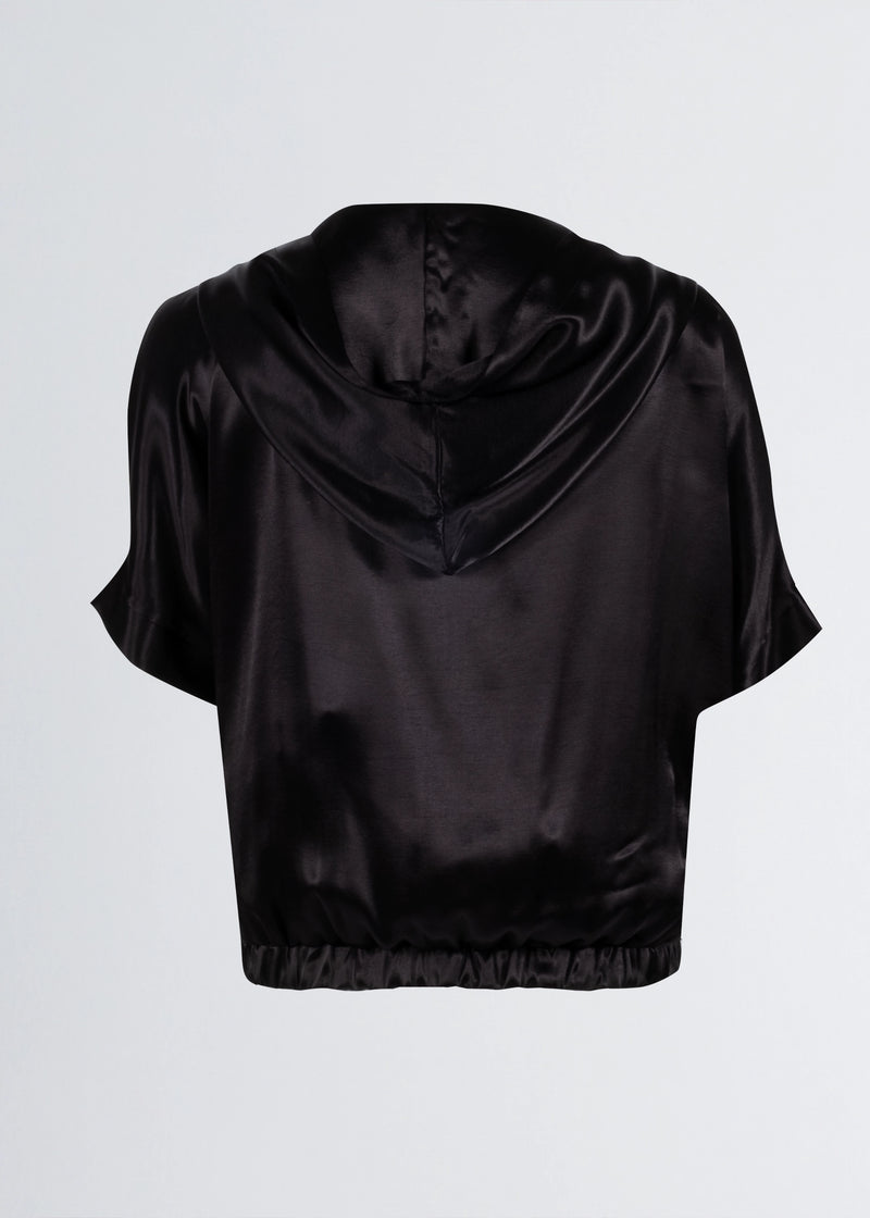 Paola T. Bomber in raso di viscosa Offerta