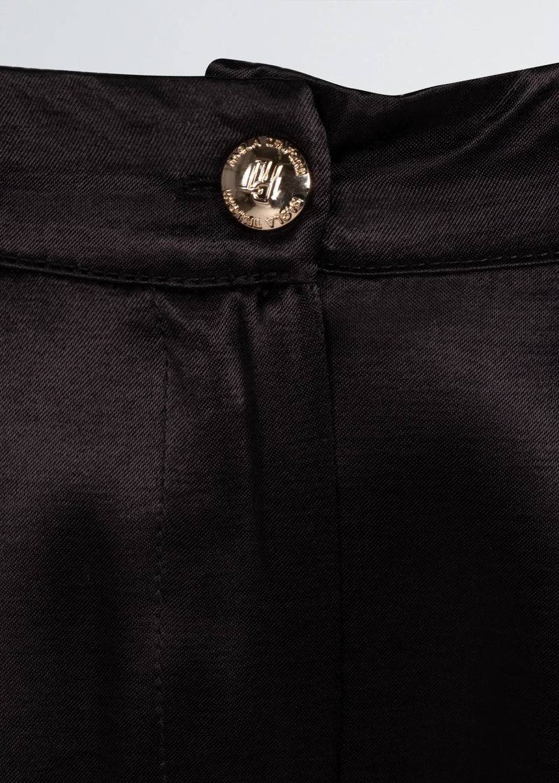 Paola T. Pantalone jogger in raso di viscosa Economico
