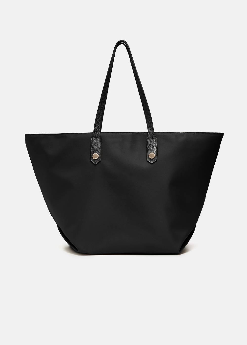 Paola T. Shopper in nylon con rivetti oro Hotsell