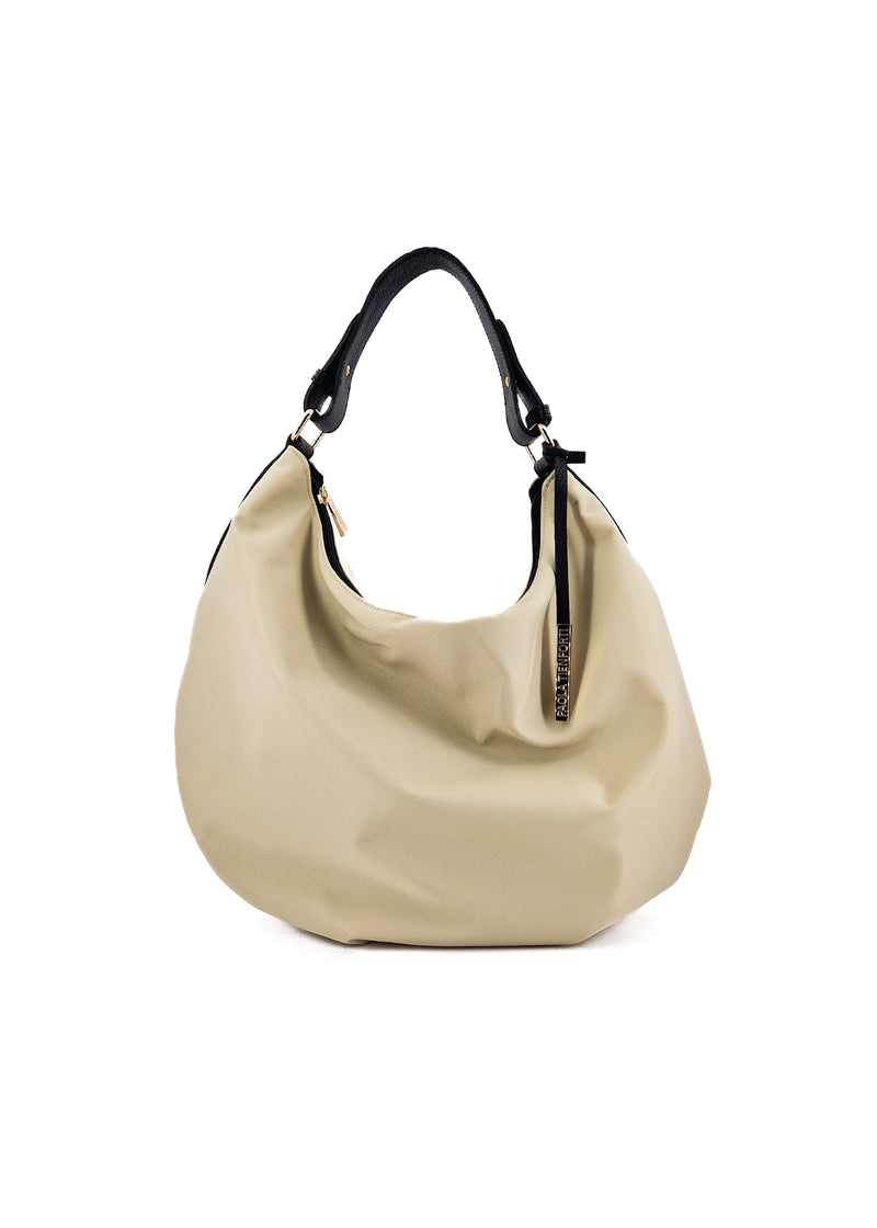 Paola T. Sacca in nylon con dettagli oro 2025