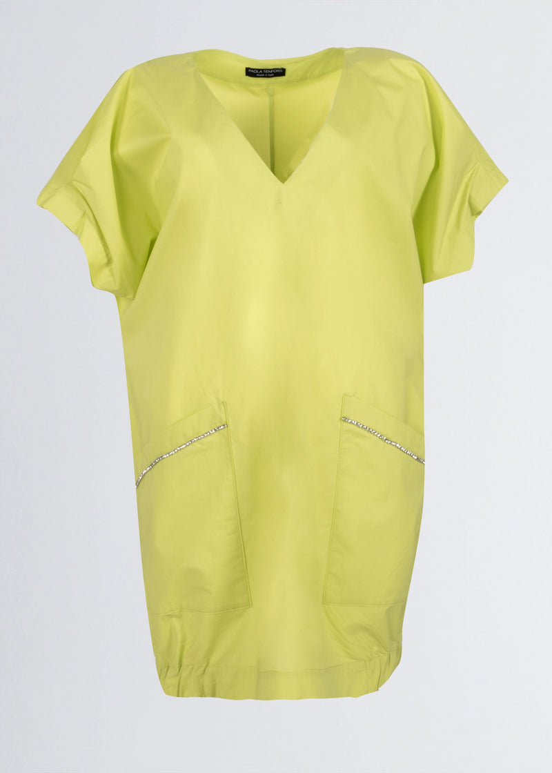 Paola T. Abito in cotone stretch Vendite Flash