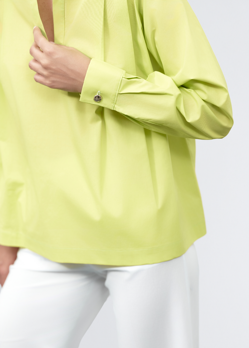 Paola T. Blusa in cotone stretch Moda