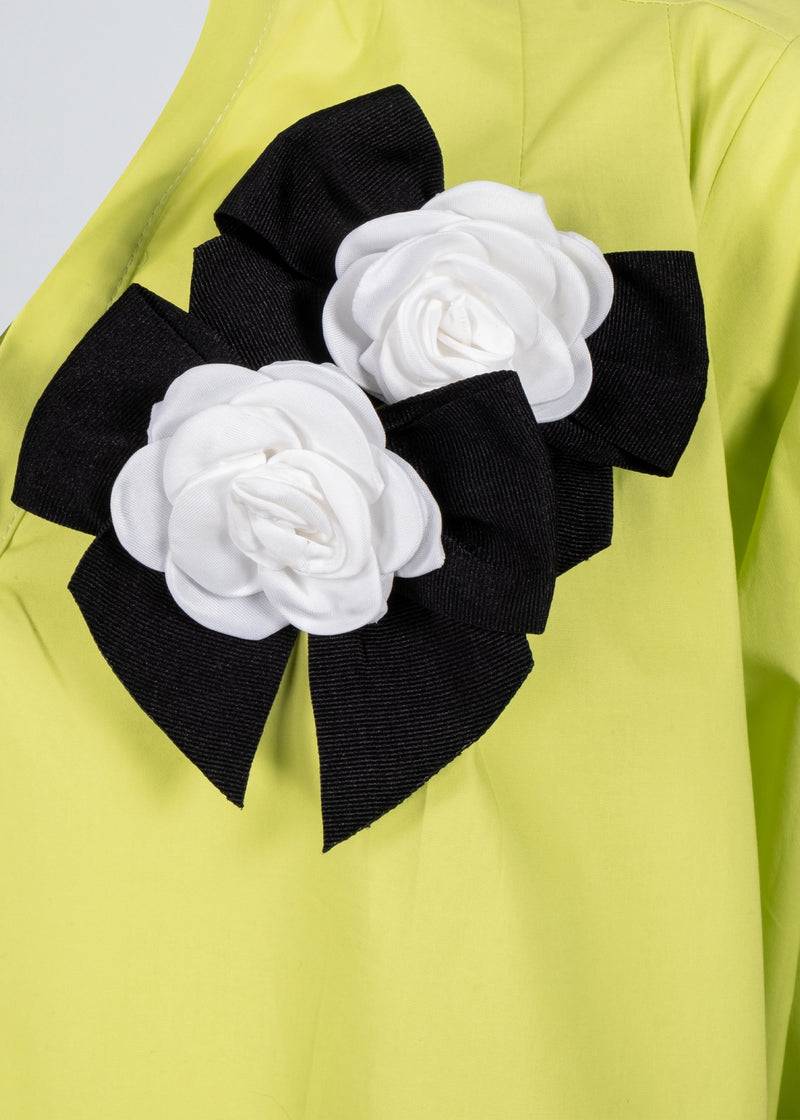Paola T. Blusa in cotone stretch Moda