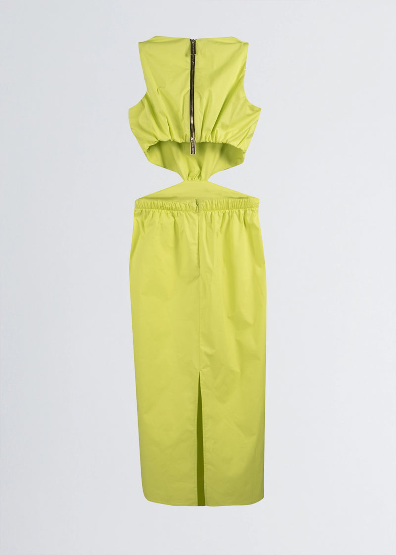 Paola T. Abito CUT-OUT in cotone stretch Negozi Online
