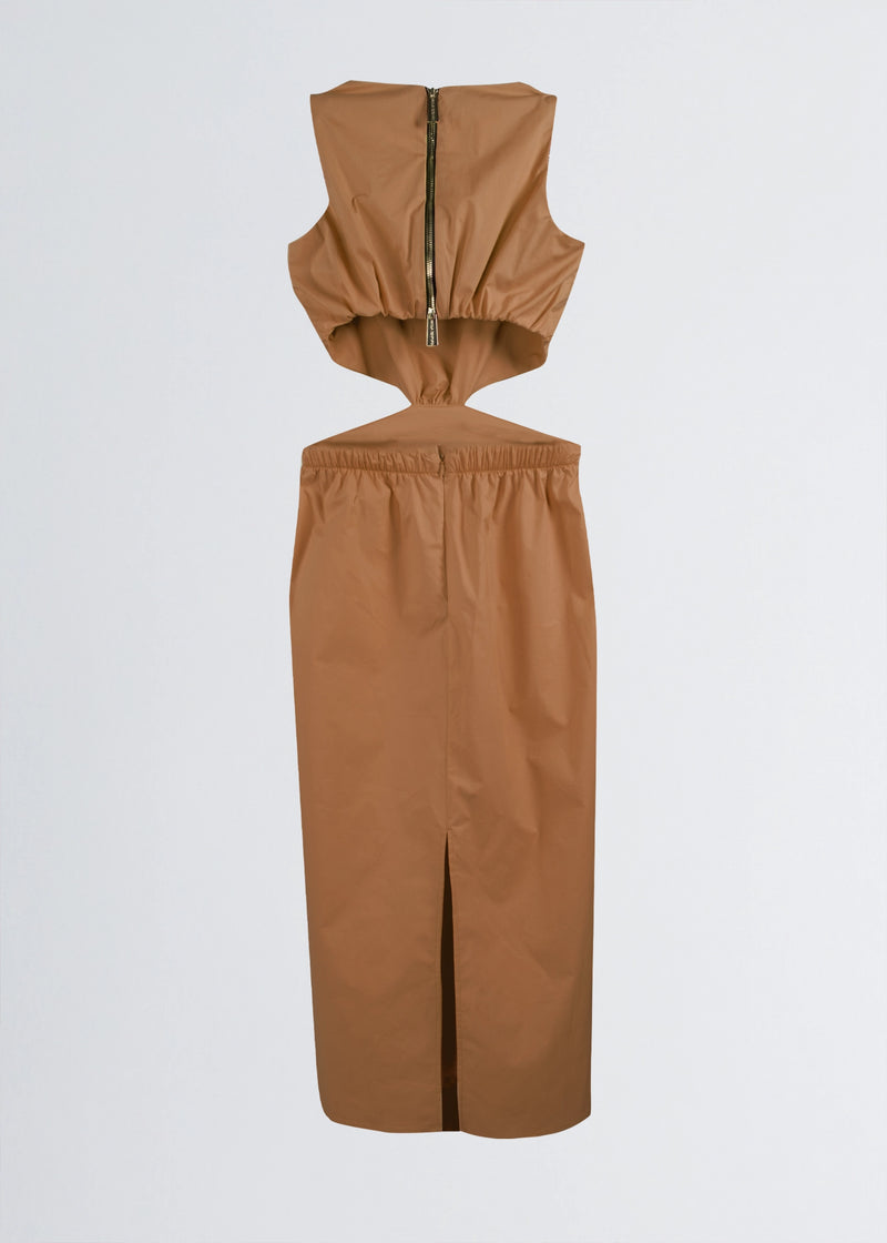 Paola T. Abito CUT-OUT in cotone stretch Acquista Ora