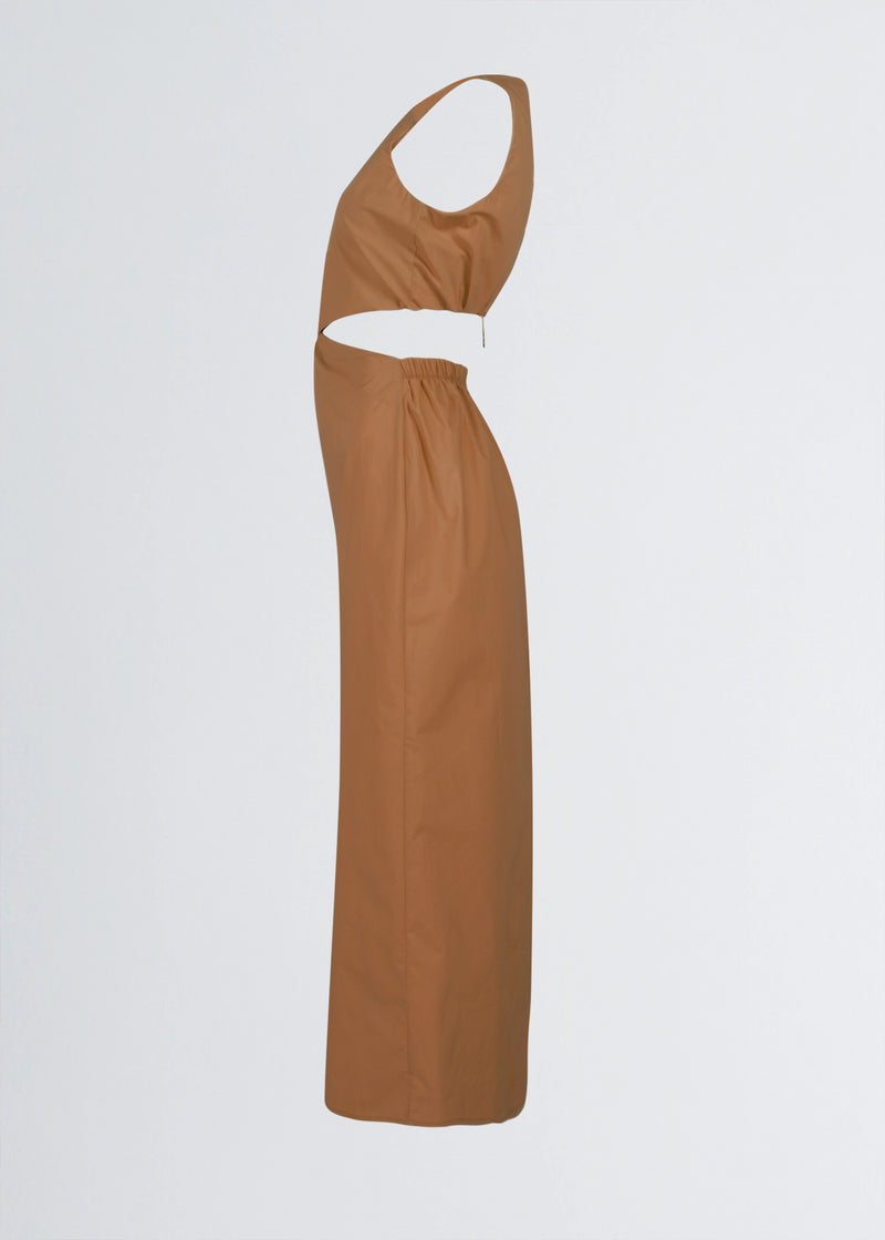 Paola T. Abito CUT-OUT in cotone stretch Acquista Ora