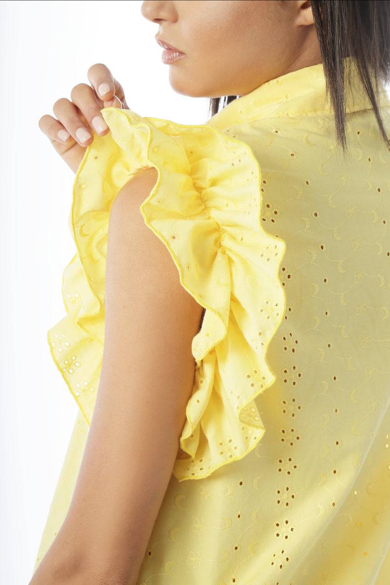 Paola T. Abito camicia in pizzo sangallo Negozi Online