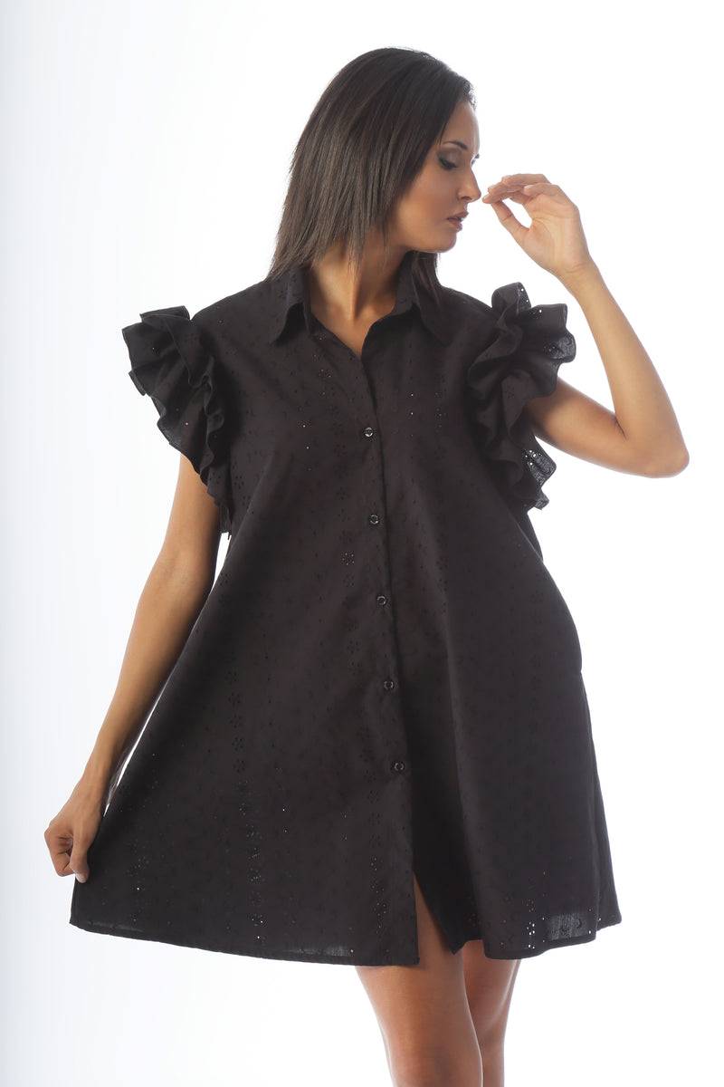 Paola T. Abito camicia in pizzo sangallo Acquista Ora