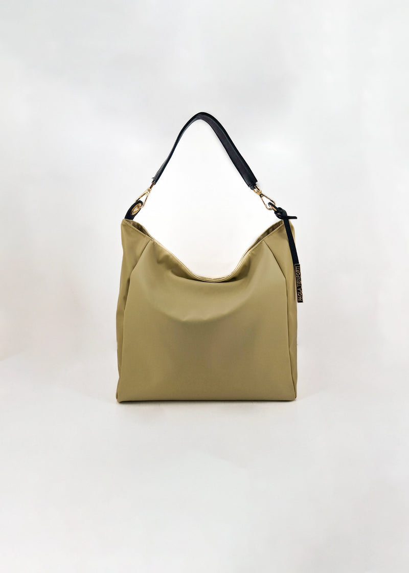 Paola T. Sacca in nylon con dettagli oro Offerte