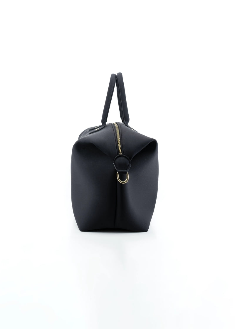 Paola T. Bauletto large in neoprene con dettagli oro In Saldo