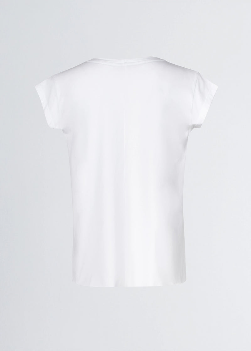 Paola T. T-shirt in cotone stretch In Linea