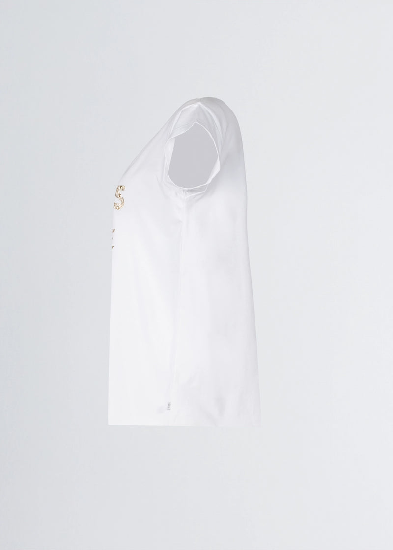 Paola T. T-shirt in cotone stretch In Linea