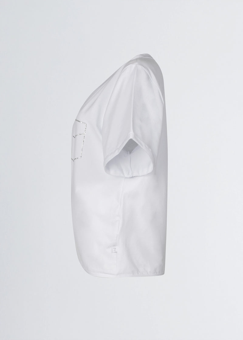 Paola T. T-Shirt in cotone stretch Vendita