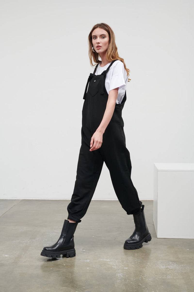 Paola T. Salopette in cotone stretch Outlet