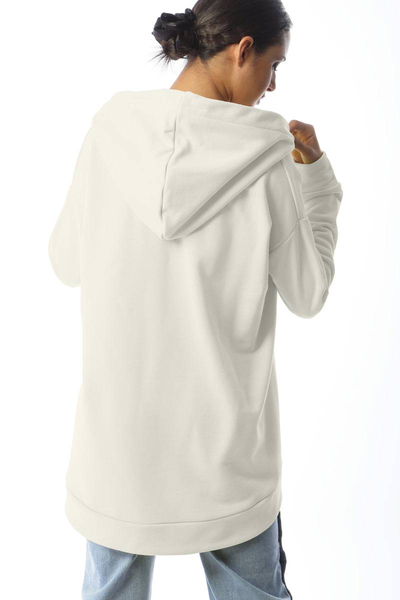 Paola T. Felpa oversize con cappuccio Offerte