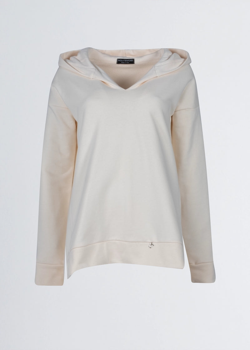 Paola T. Felpa oversize con cappuccio Offerte