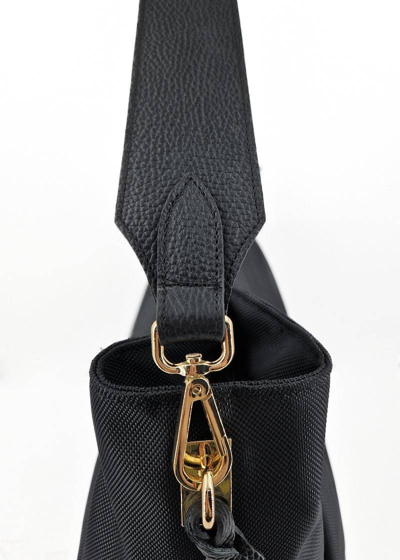Paola T. Sacca in cordura con dettagli oro Sconto