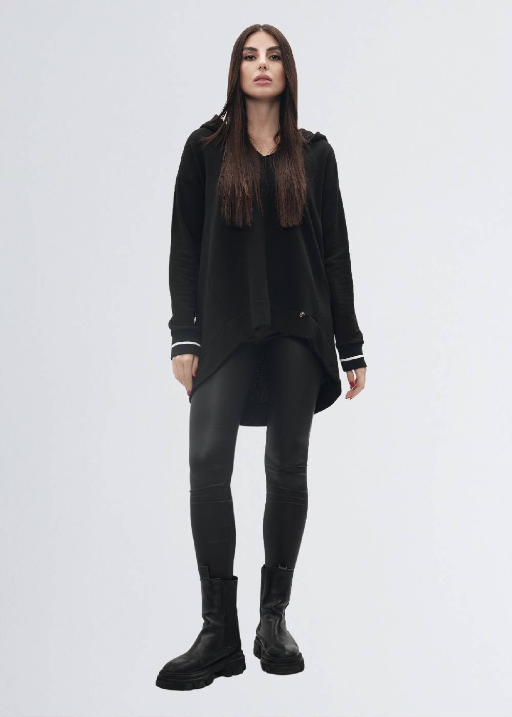 Paola T. Leggings Cloe ecopelle