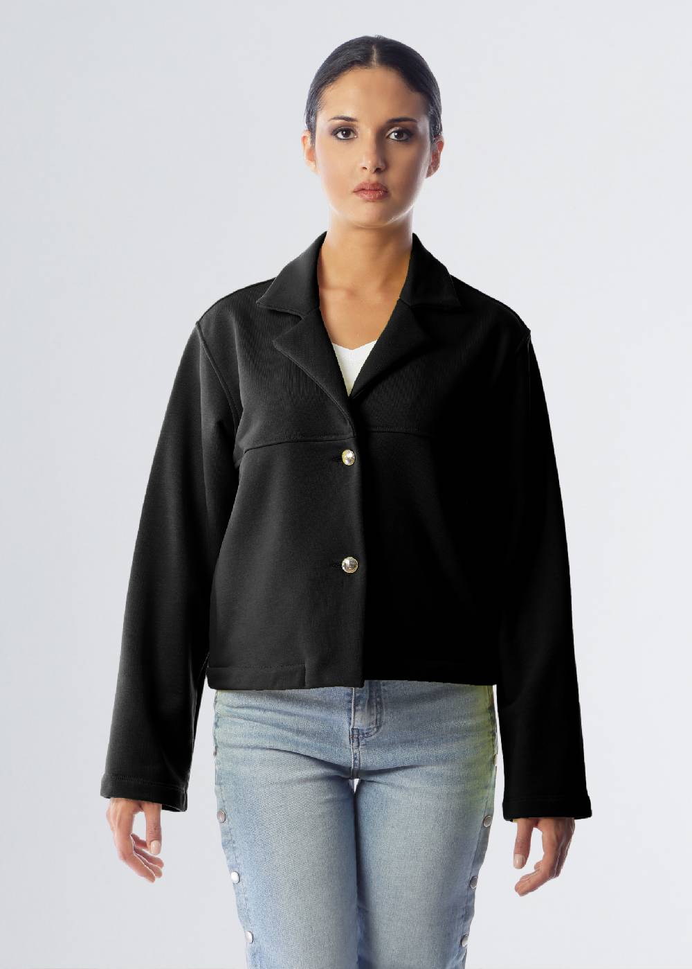 Paola T. Giacca Spencer in felpa Promozione Limitata