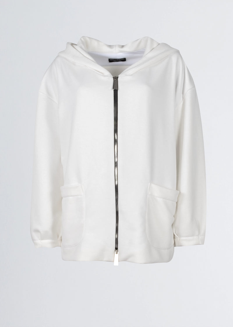 Paola T. Giacca in felpa di cotone Fino al 50% di sconto