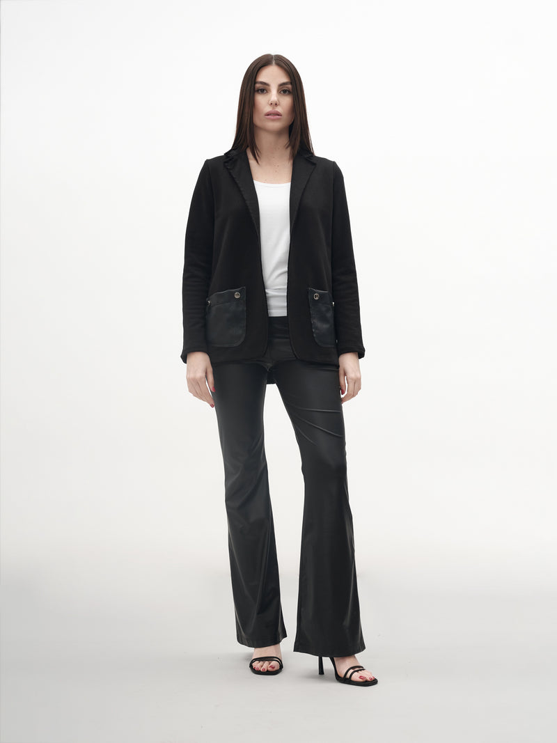 Paola T. Giacca felpa & ecopelle Fino al 65% di sconto